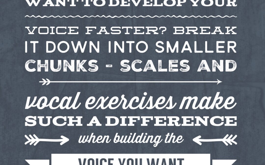 #VocalTipsTuesday – Break It Down